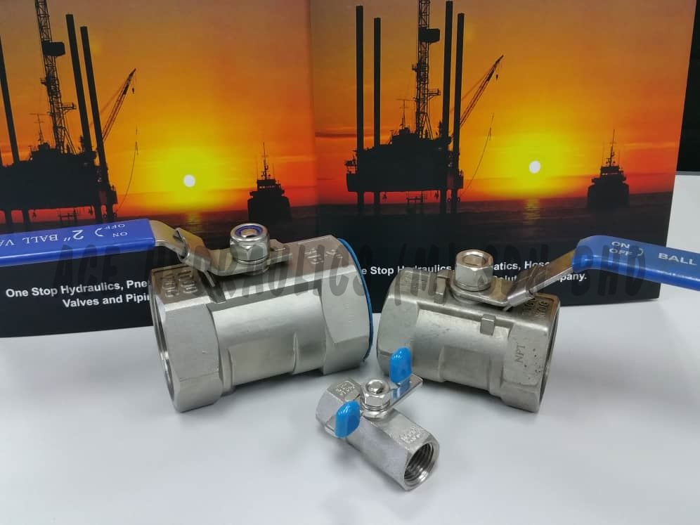 Reducing / Full Ball Valves (Stainless Steel)-image